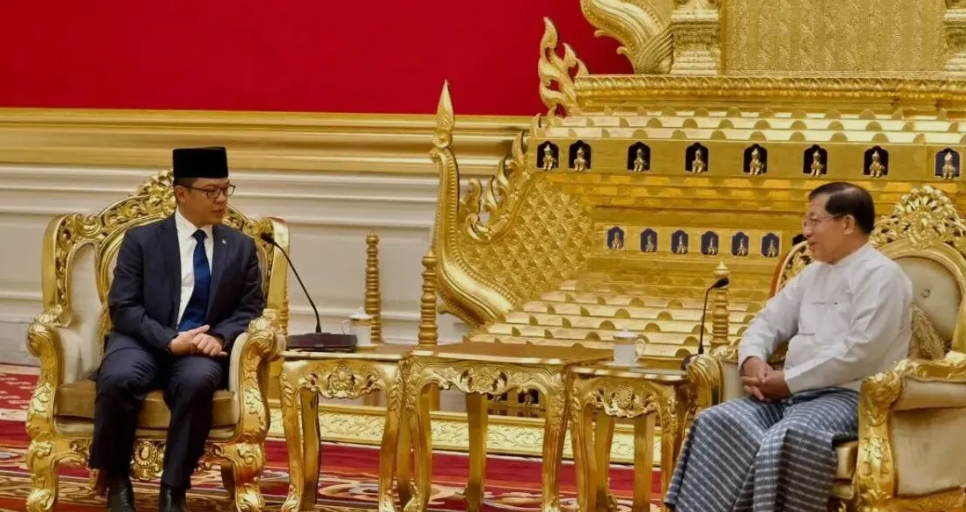 Menu Ri Tegaskan Indonesia Dukungan Penuh Perdamaian di Myanmar